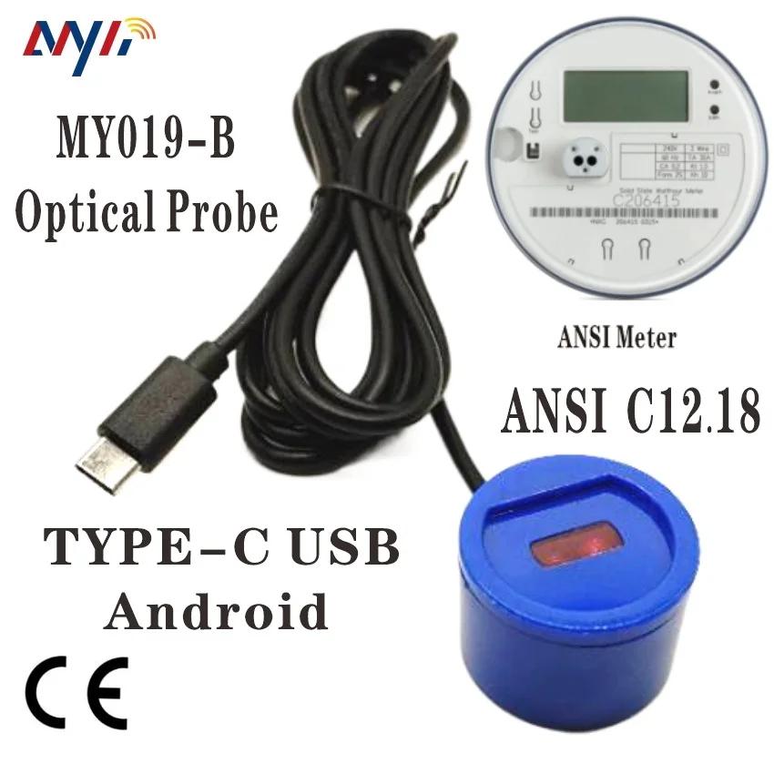 MY019-B TYPE-C USB 2.0   κ IR ܼ ANSI Ÿ-2 C12.18 ׳ƽ  ӱ 跮 ̺